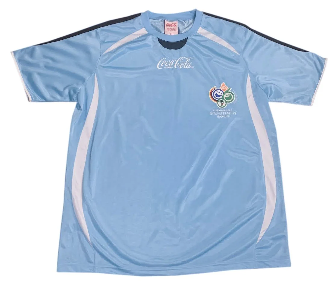 Coca Cola 2006 Fifa World Cup Germany Blue Jersey (Size XL) — RootsBK